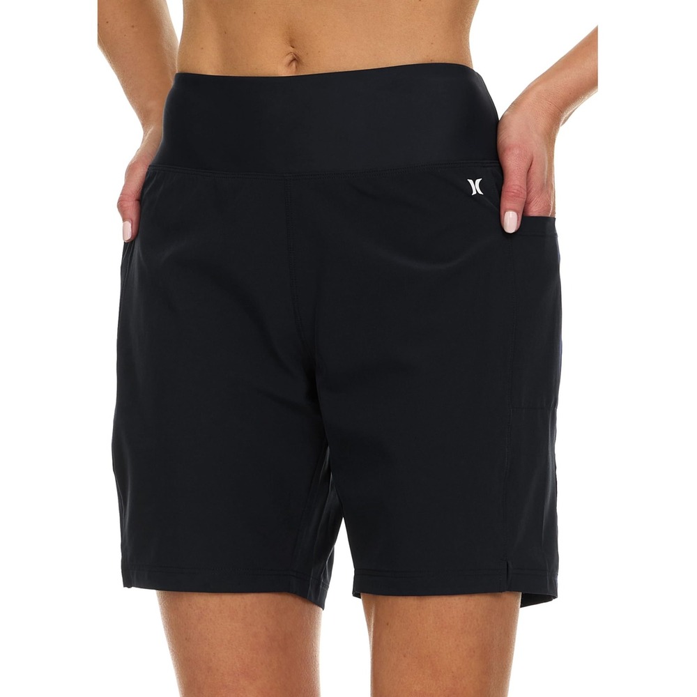 Hurley Women's Black Swim Boardshorts